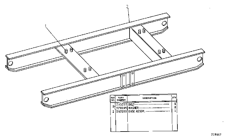 ENGINE BASE GROUP 5N2356 CAT
