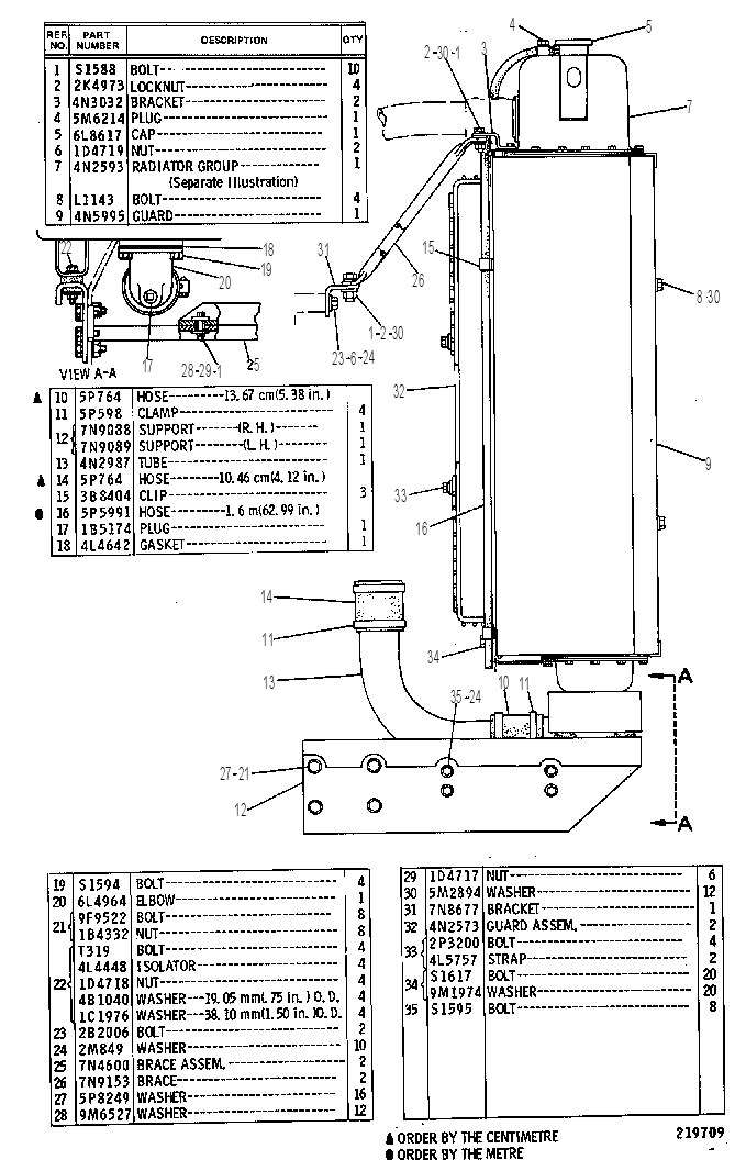 Радиатор 7N9949 CAT