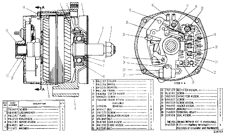 Генератор 7N8090 CAT