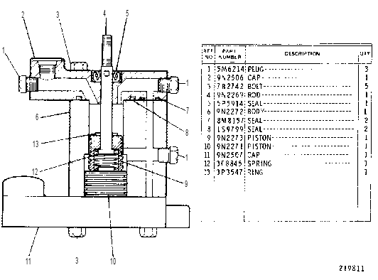ACTUATOR GP 9N2274 CAT