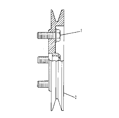 PULLEY GP-PUMP 9L7462 CAT