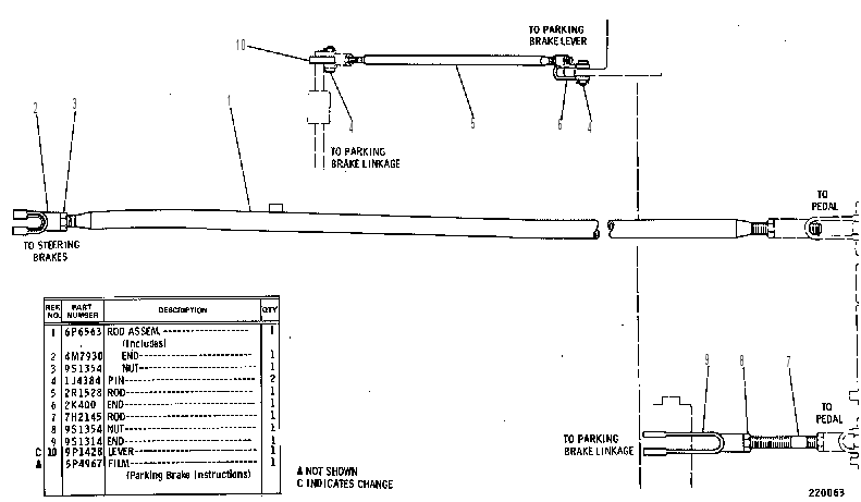 STEERING BRAKE GROUP 6P5425 CAT