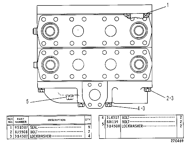 Клапан 8J5792 CAT