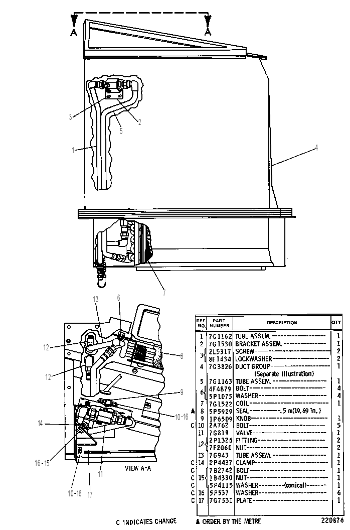 HEATER GROUP 7G0886 CAT