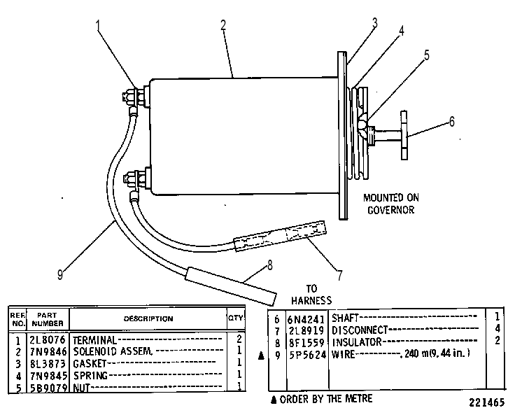 SHUTOFF GP 8N0681 CAT