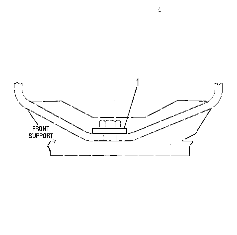 FASTENER GP-FRONT SUPPORT 8N1963 CAT