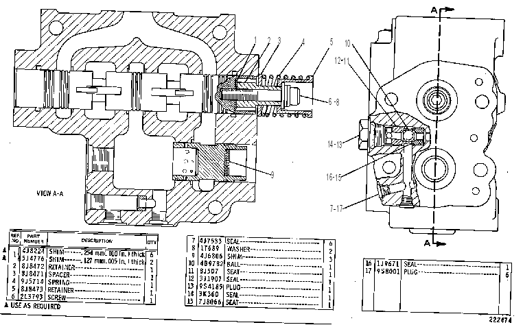 Клапан 3G5064 CAT