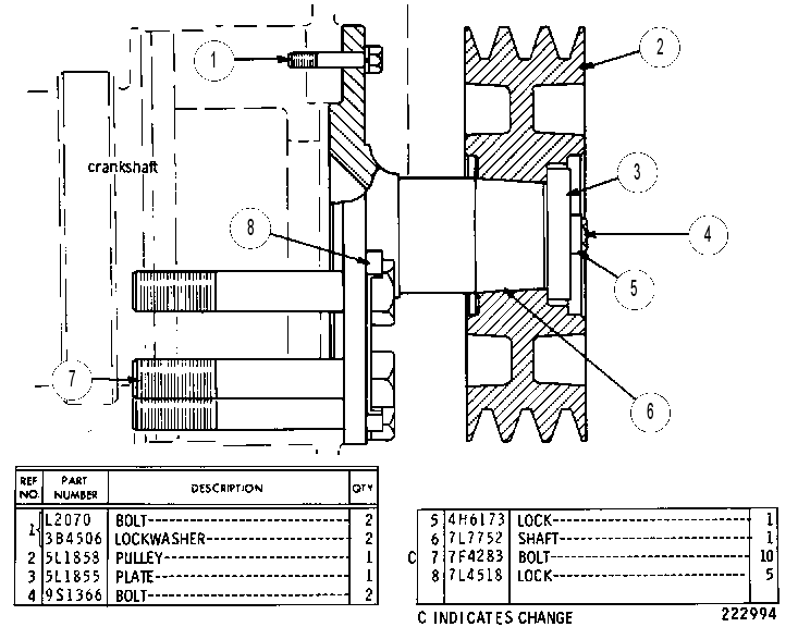 Привод вспомогательный 7L7753 CAT