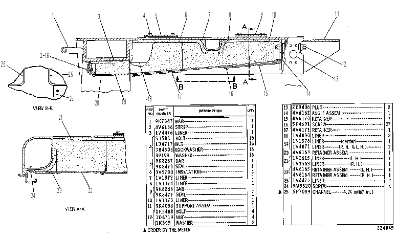 Каркас безопасности (ROPS) 4V6211 CAT