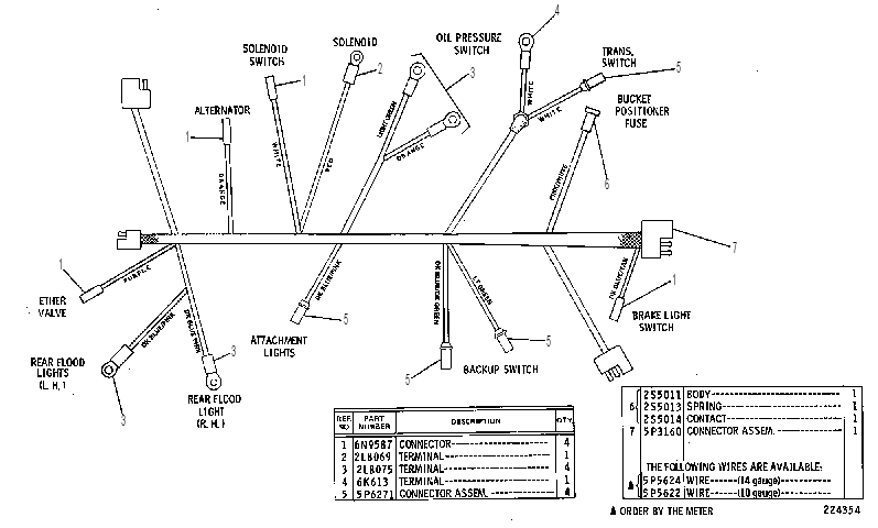 Жгут проводов 5G1568 CAT