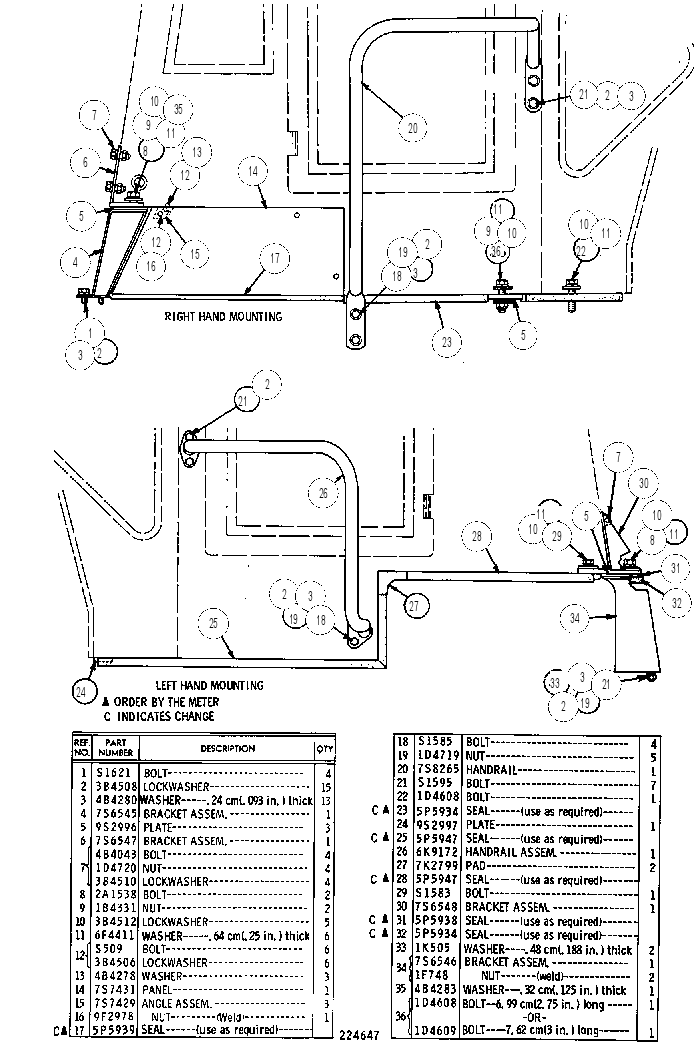 CAB MOUNTING GROUP 6K9095 CAT