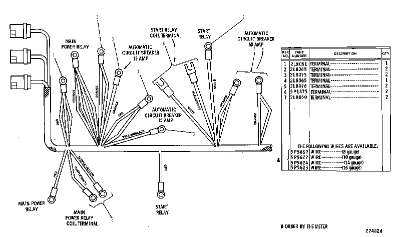 Жгут проводов 5V4370 CAT