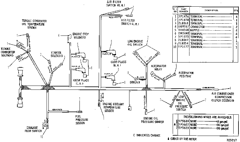 Жгут проводов 5V4375 CAT