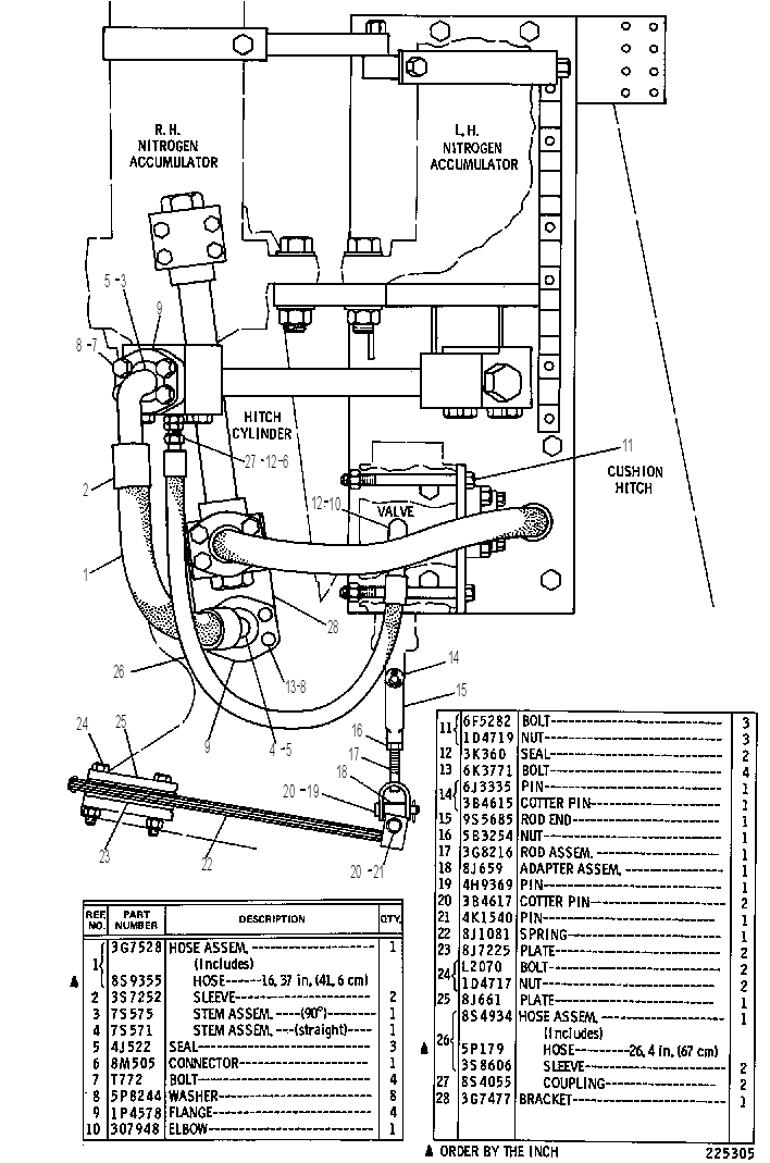 Трубопроводы 3G7527 CAT
