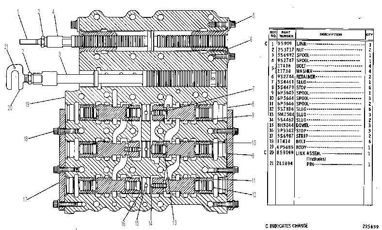 VALVE GP-AUTOMATIC 3P6661 CAT