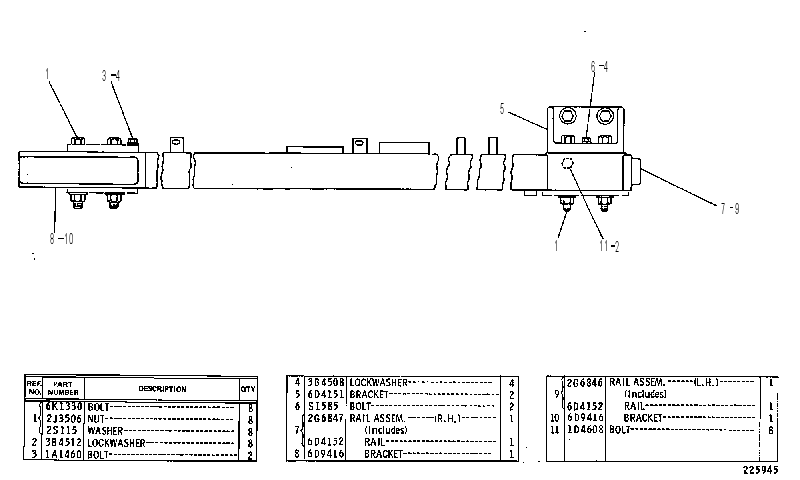 SUPPORT GP-ENGINE & TMSN 2G7740 CAT