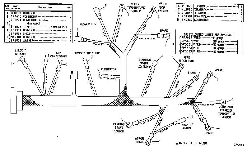 Жгут проводов 2G6822 CAT