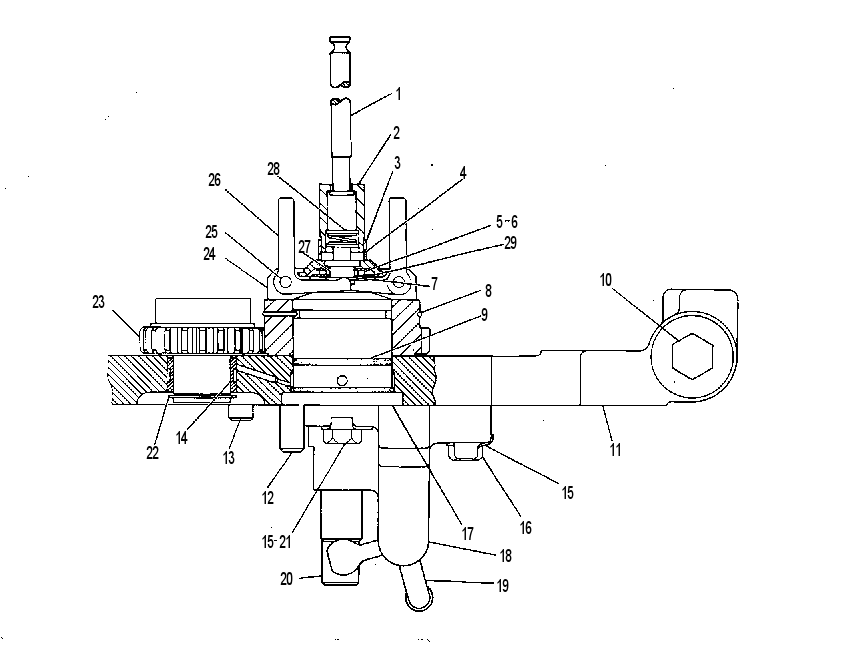 PLATE GP-GOVERNOR ADAPTER 7N6217 CAT
