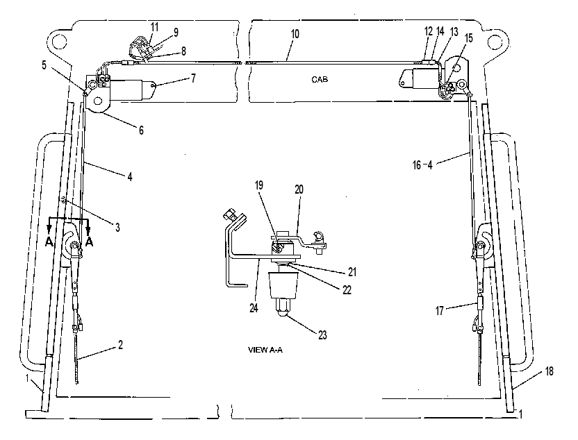 WIPER GP-REAR 7P9146 CAT