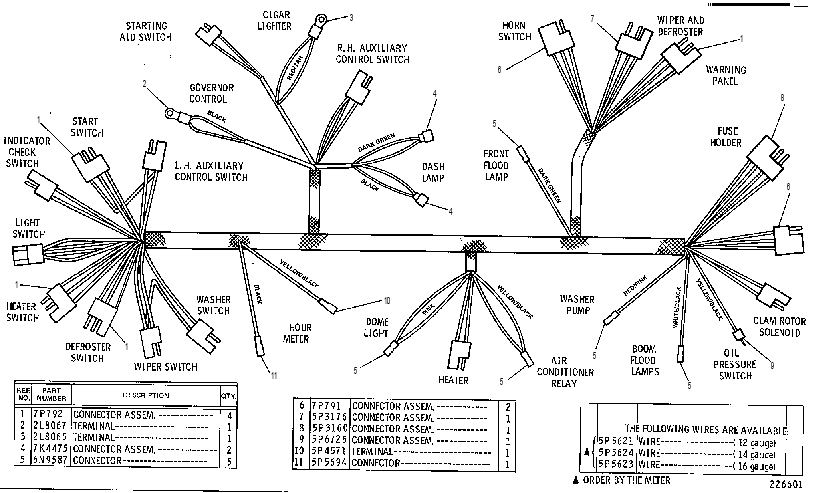 Жгут проводов 7V0969 CAT