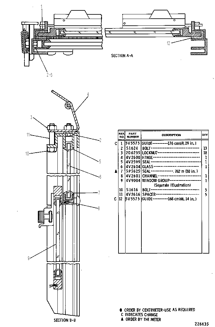 WINDSHIELD GP 4V9035 CAT