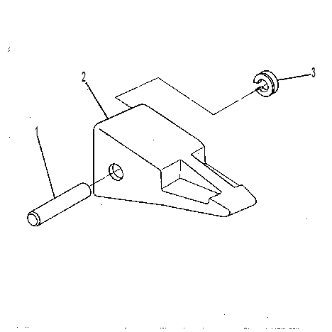 Коронка проникающая 3G3236 CAT