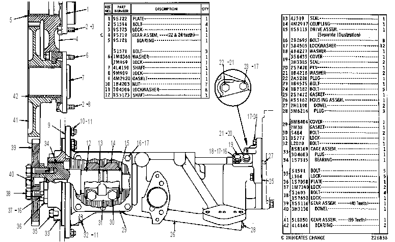 ACCESSORY DRIVE GROUP 1N8428 CAT