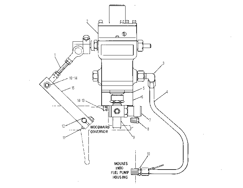 Регулятор оборотов 8N2154 CAT
