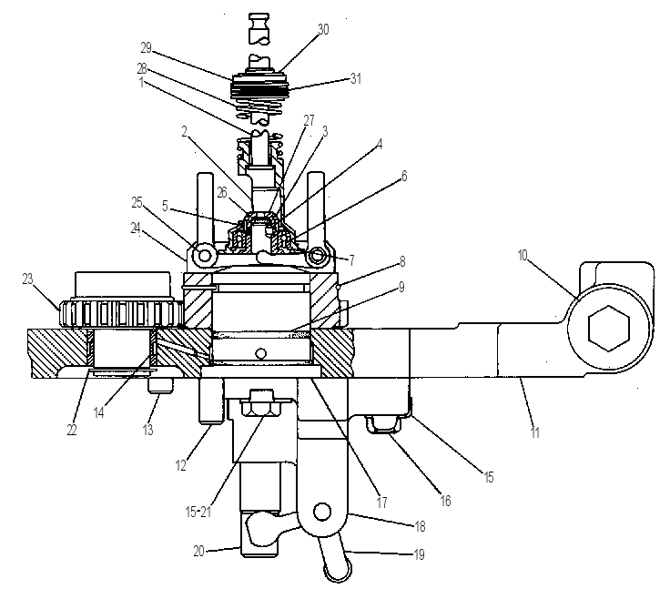 PLATE GP-GOVERNOR ADAPTER 7N6826 CAT