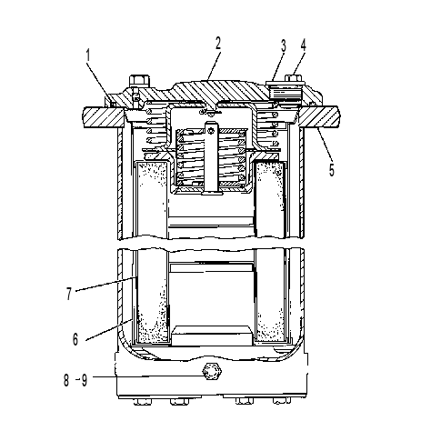 FILTER GP-EXTERNAL 9J3951 CAT