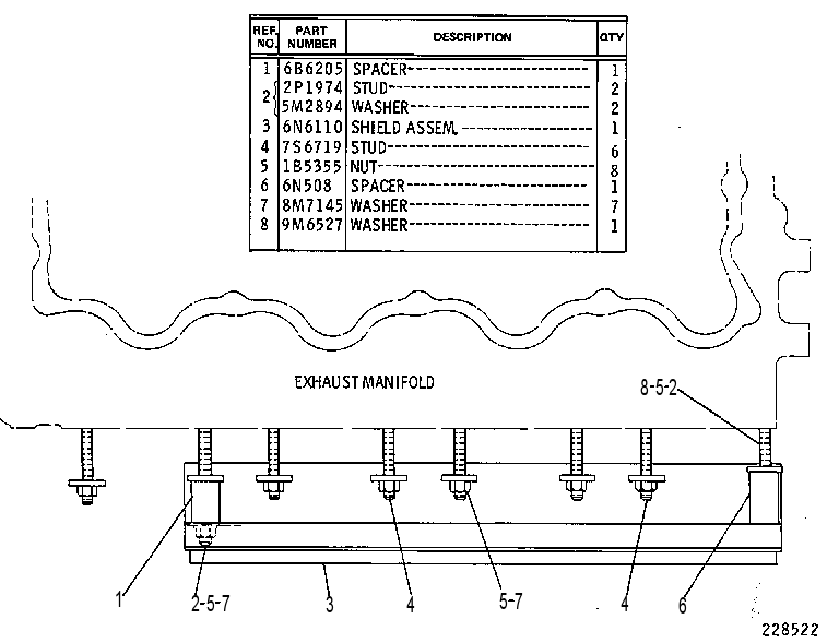 FASTENER GP 1N4579 CAT