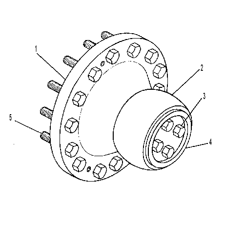 TRUNNION GP-BULLDOZER 9J6073 CAT