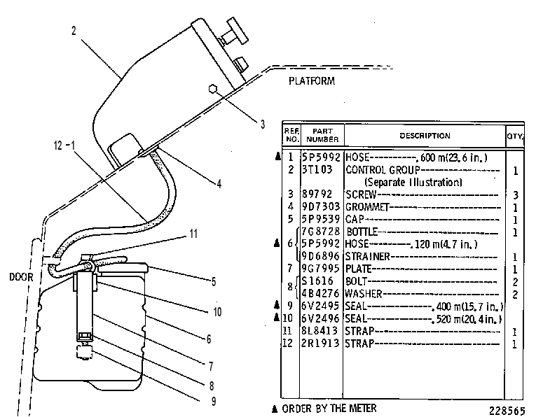 CONTROL GP-WASHER & WIPER 9G7478 CAT