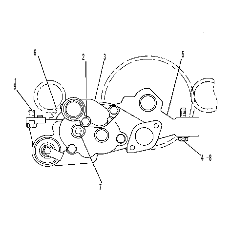 OIL PUMP GROUP 2P1874 CAT