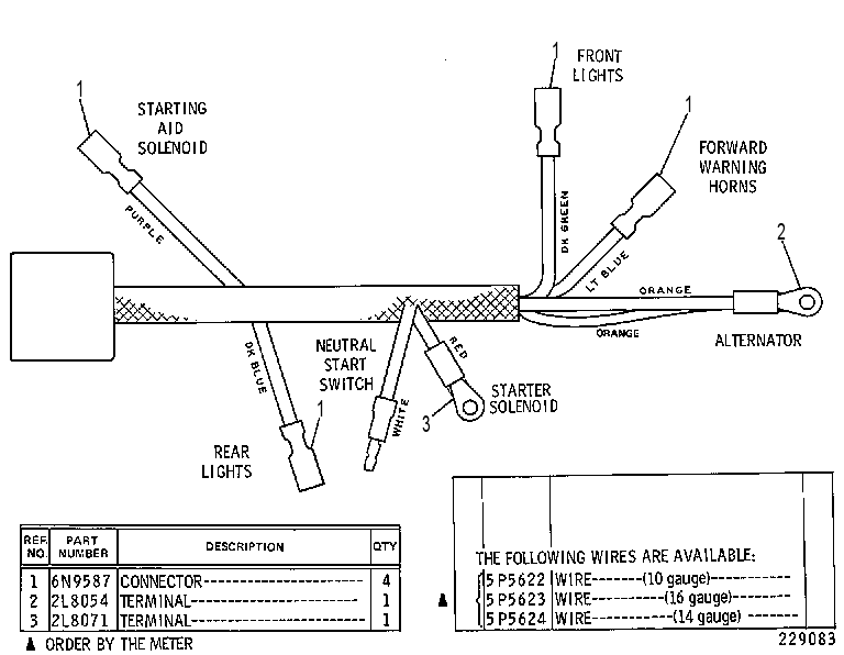 Жгут проводов 5V5331 CAT