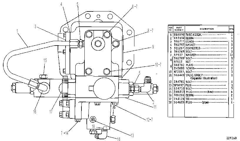 SHUTOFF GP-CONTROL 5N6050 CAT