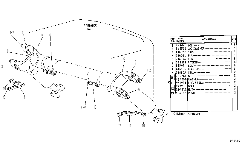 BRACKET GP-CYLINDER 5J9210 CAT