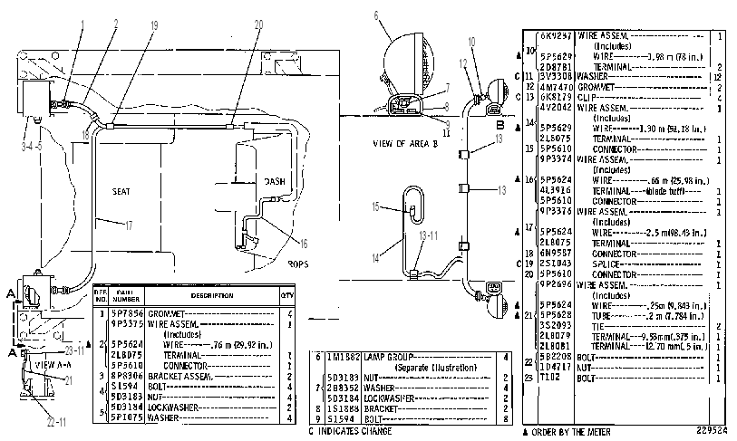LIGHTING GP-4 LAMP 4V2044 CAT