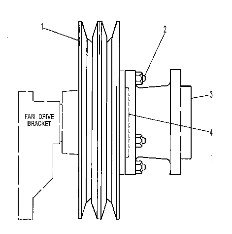 PULLEY GP-FAN 1194713 CAT
