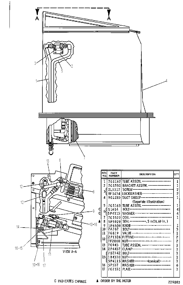 CAB HEATER GROUP 9G1306 CAT