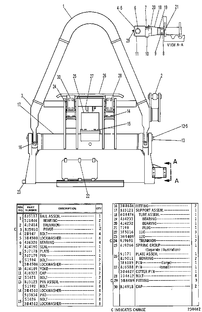 PUSH-PULL BLOCK GROUP 8J5120 CAT