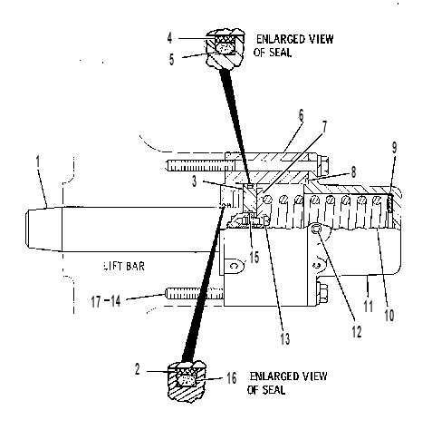 LOCK GP-CENTERSHIFT 9D1275 CAT