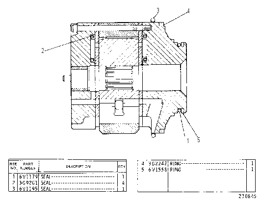CARTRIDGE GP-FRONT 3G7657 CAT