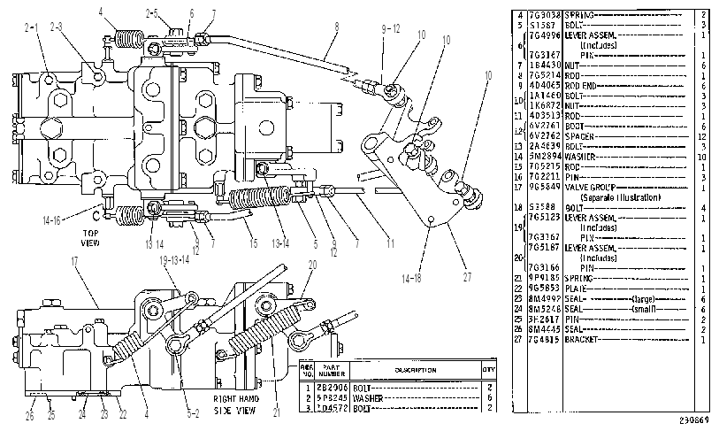 CONTROL GP-CLUTCH & BRAKE 6P4386 CAT