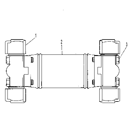 Карданный шарнир 7G3263 CAT