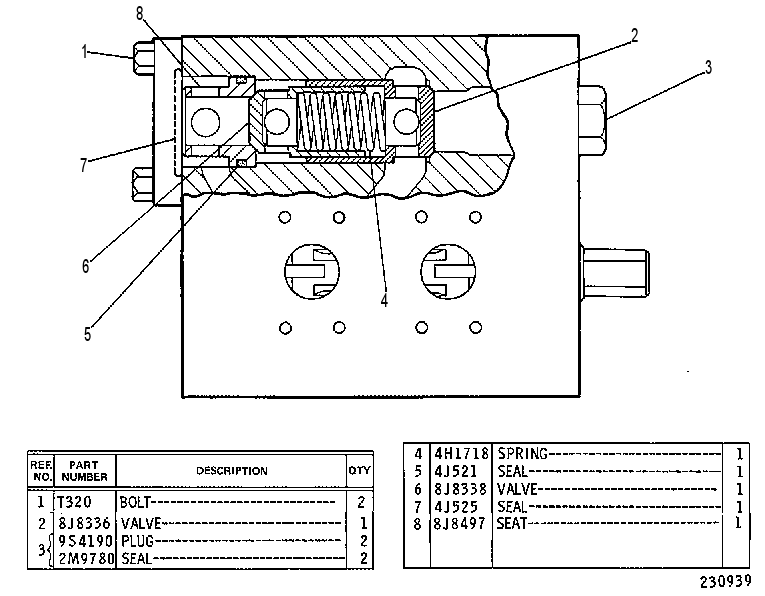 Клапан 3G7580 CAT