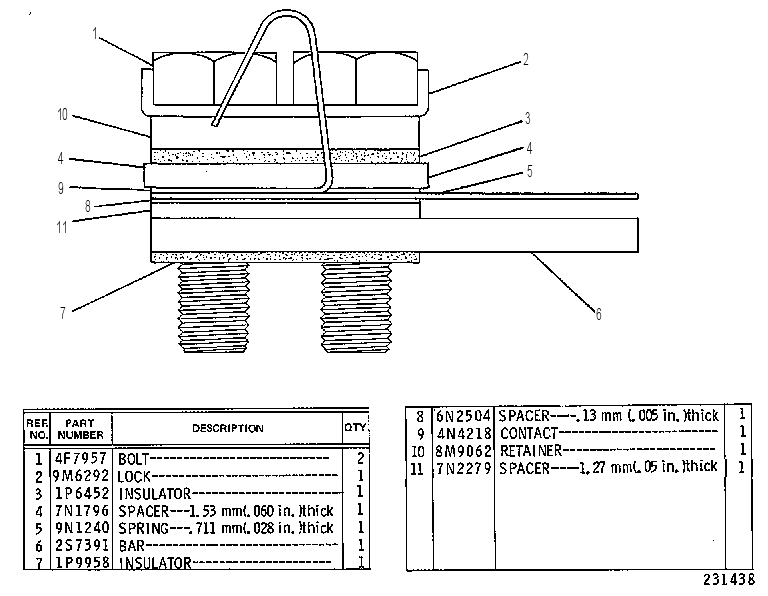TORQUE CONTROL GROUP 1W2531 CAT