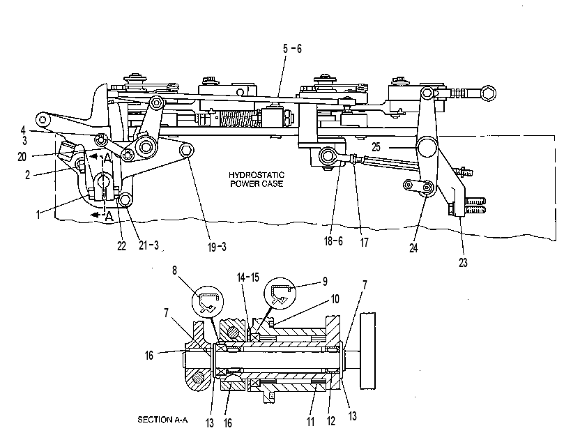 LINKAGE GP-HYDRO POWER CASE 3G5931 CAT