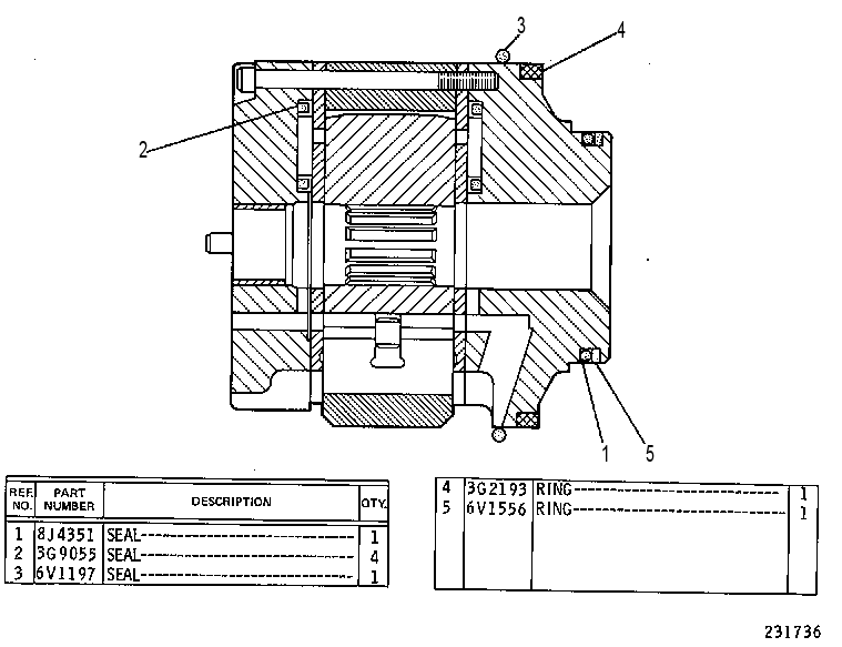 CARTRIDGE GP 1U2296 CAT