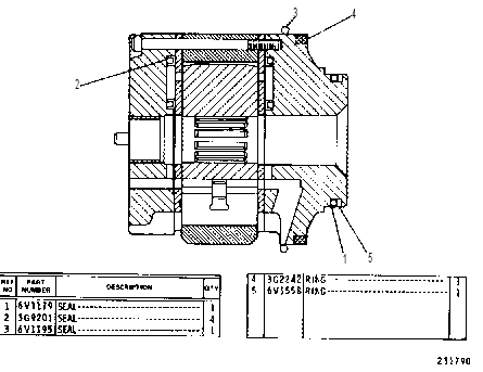 CARTRIDGE GP-VANE PUMP 3G7660 CAT